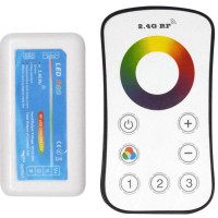 RGB Контроллер RF 18A 2.4G DC12-24V Радио - Сенсорный 6 кнопок